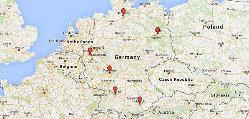 karta njemačke google maps INTERAKTIVNA KARTA) Evo gdje ćete moći glasovati ako živite u  karta njemačke google maps