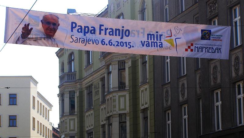 1500 mladih katolika iz BiH i Hrvatske  bdjelo uoči dolaska Pape