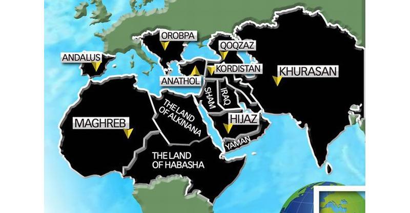 KARTA: Islamski ekstremisti žele Hrvatsku kao dio hilafeta