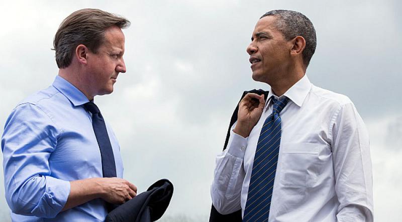 Pita David Cameron Obamu kako tako dobro upravlja zemljom...