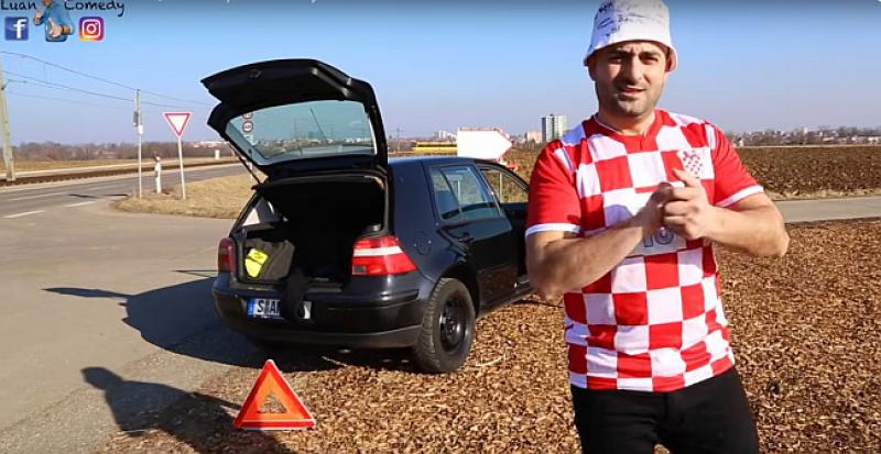 (VIDEO) Evo kako Albanac, Nijemac i Hrvat reagiraju na prometnu nezgodu