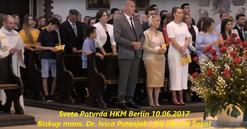 VIDEO Sveta potvrda u Hrvatskoj katoličkoj misiji Berlin