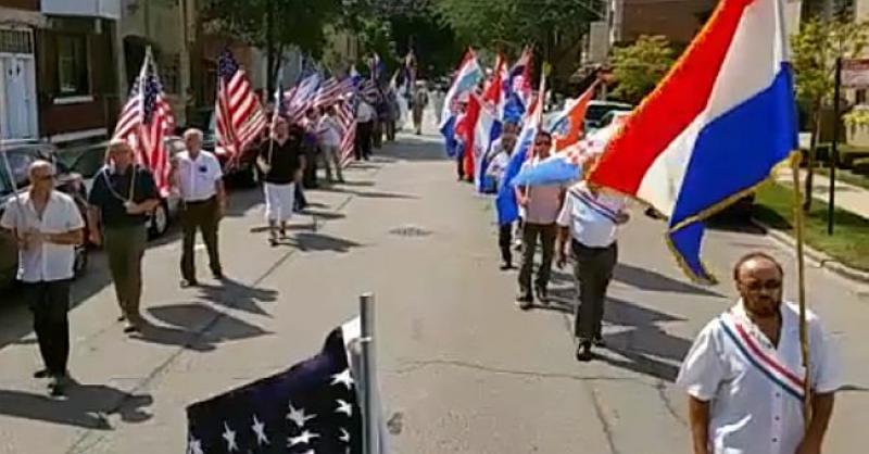 VIDEO Američki Hrvati već 104 godine procesijom ulicama Chicaga proslavljaju Veliku Gospu