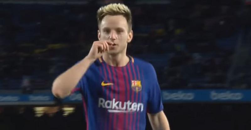 (VIDEO) RAKITIĆ ZABIO Pa proslavio gol na neuobičajen način