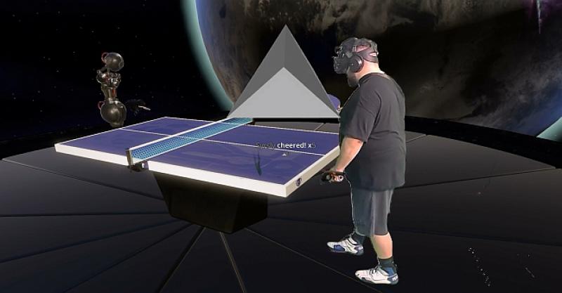 (VIDEO) KAD ZABORAVIŠ ŠTO JE STVARNOST Igrao stolni tenis u virtualnoj realnosti i pokušao se nasloniti na stol