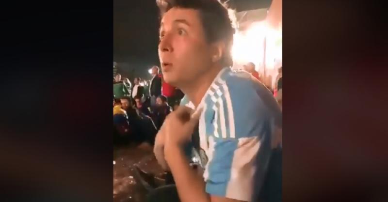 VIDEO Što učiniti kad navijaš za Argentinu i shvatiš da gubite?