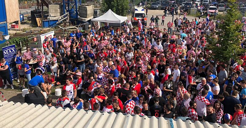 FOTO, VIDEO Rekordan broj hrvatskih navijača pratio finale u Hamburgu