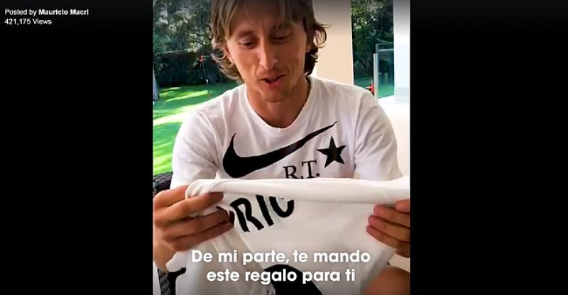 (VIDEO) MODRIĆ ODUŠEVIO ARGENTINCE Poslao je njihovom predsjedniku ovu poruku putem WhatsAppa