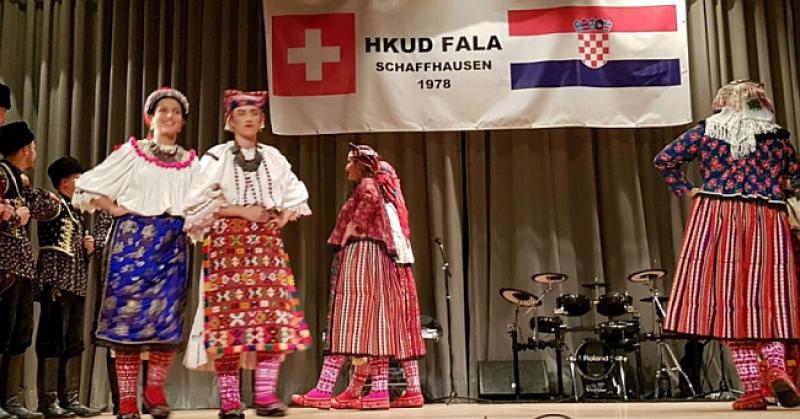 NAJSTARIJE HRVATSKO FOLKLORNO DRUŠTVO U ŠVICARSKOJ 'Fala' iz Schaffhausena proslavilo 40. rođendan