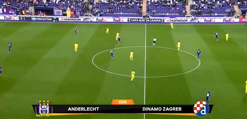 NOVA ČUDESNA VEČER ZAGREBAČKOG DINAMA Sredili Anderlecht usred Bruxellesa!