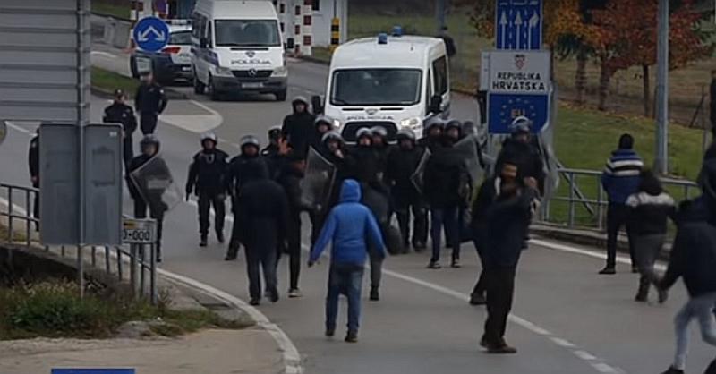 OTKRIVENO TKO JE INICIRAO NAPAD MIGRANATA NA POLICIJU ‘Ono što se događa na prijelazu Maljevac nije slučajno’