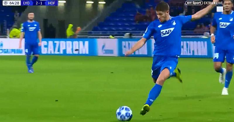 (VIDEO) KRAMARIĆ IZVUKAO HOFFENHEIM Prvo je zabio, a onda u 92.' bacio navijače u trans