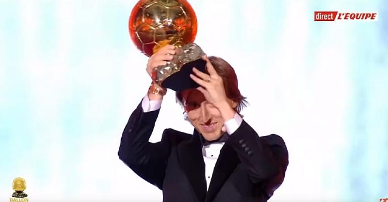 PRVI HRVAT U POVIJESTI Luka Modrić osvojio Zlatnu loptu!