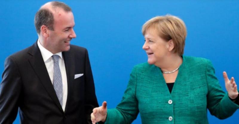 ANGELA MERKEL I MANFRED WEBER U ZAGREBU Sastat će se s premijerom Andrejem Plenkovićem i sudjelovati na predizbornom skupu HDZ-a