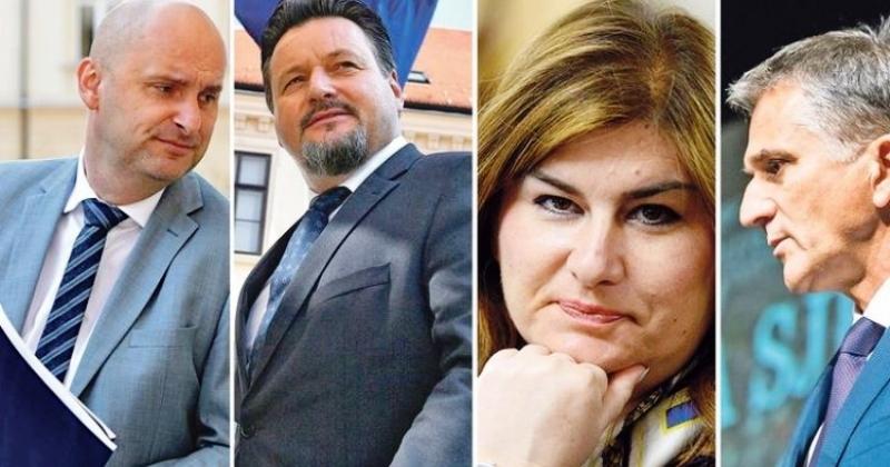 ČETIRI SMIJENJENA HRVATSKA MINISTRA Pod provjerom USKOK-a