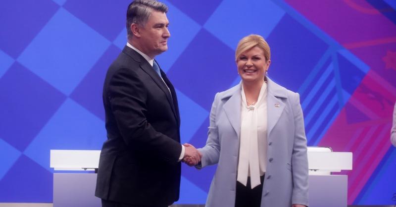 SUČELJAVANJE UOČI DRUGOG KRUGA IZBORA Milanović: Vi ste Sanaderovo čedo; Grabar-Kitarović: Sanader vas je zaposlio