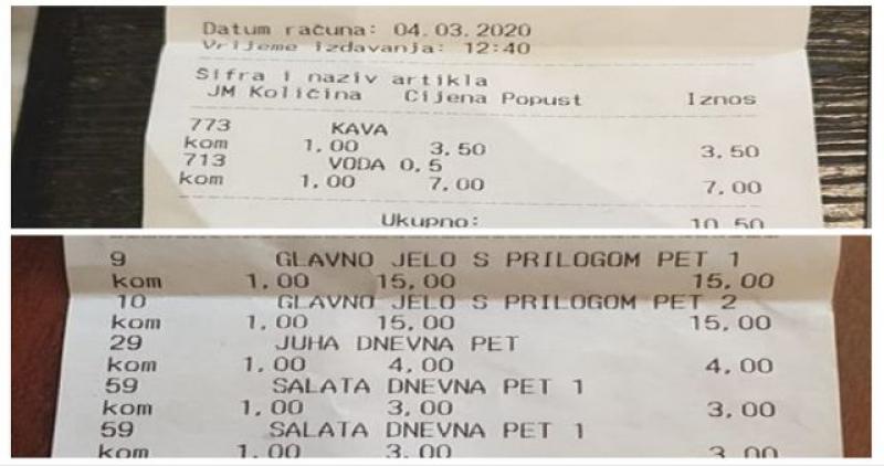 CIJENA RUČKA U HRVATSKOM SABORU? Još je manja nego što ste mislili. A kava? 3,50 kuna