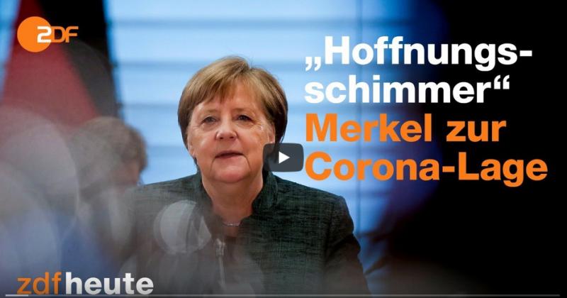 (VIDEO) NJEMAČKA KANCELARKA ANGELA MERKEL 'Ima povoda za oprezni optimizam, no mjere ostaju do daljnjega'