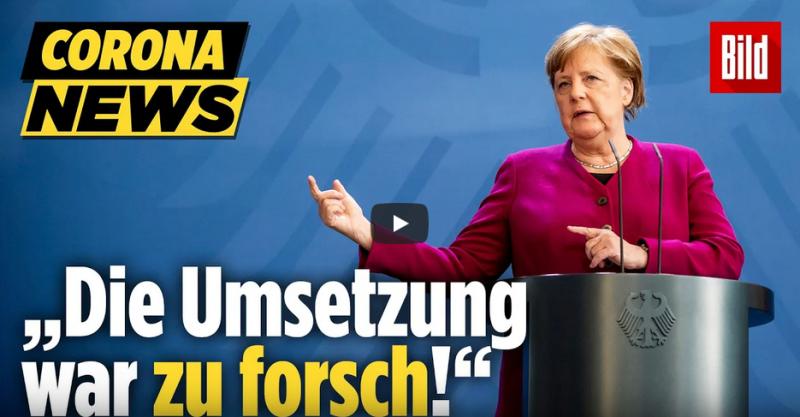 (VIDEO) U NJEMAČKOJ PAD BROJA ZARAŽENIH DRUGI DAN ZAREDOM Angela Merkel: 'S popuštanjima se ide vrlo brzo, rekla bi prebrzo'