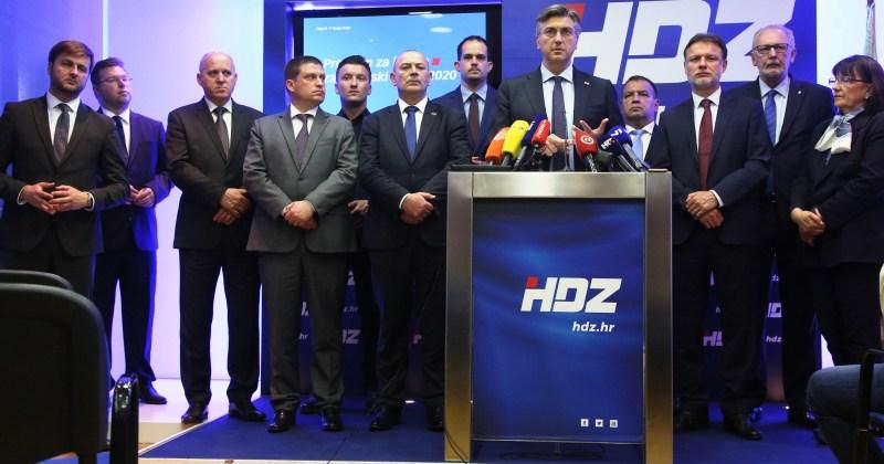 HDZ predstavio izborni program 'Sigurna Hrvatska', evo što najavljuje