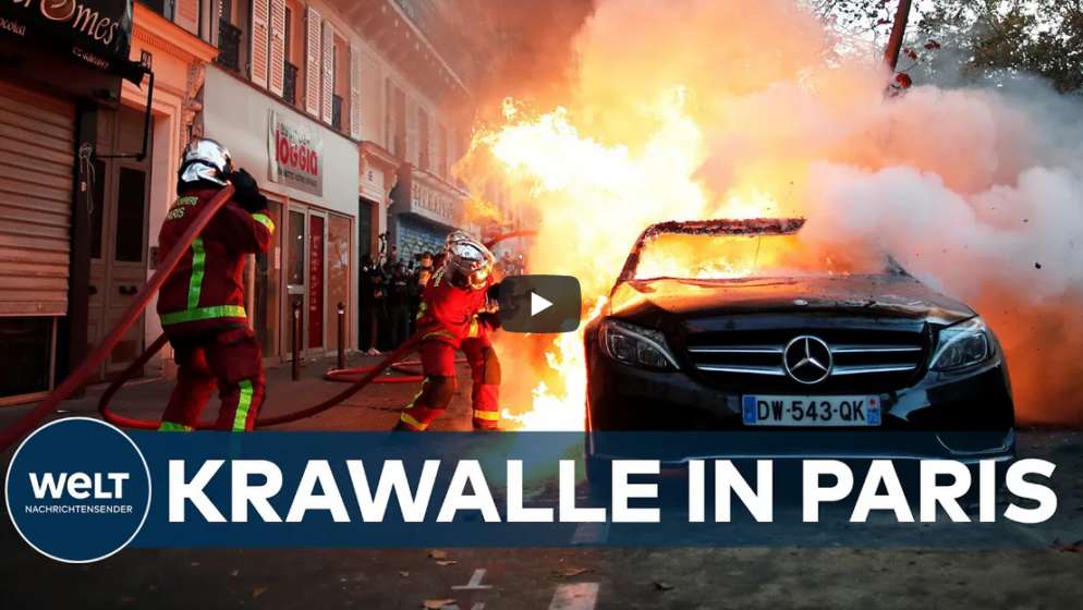 Prosvjedi u Parizu ponovno prerasli u nasilje, uhićeno 30 osoba