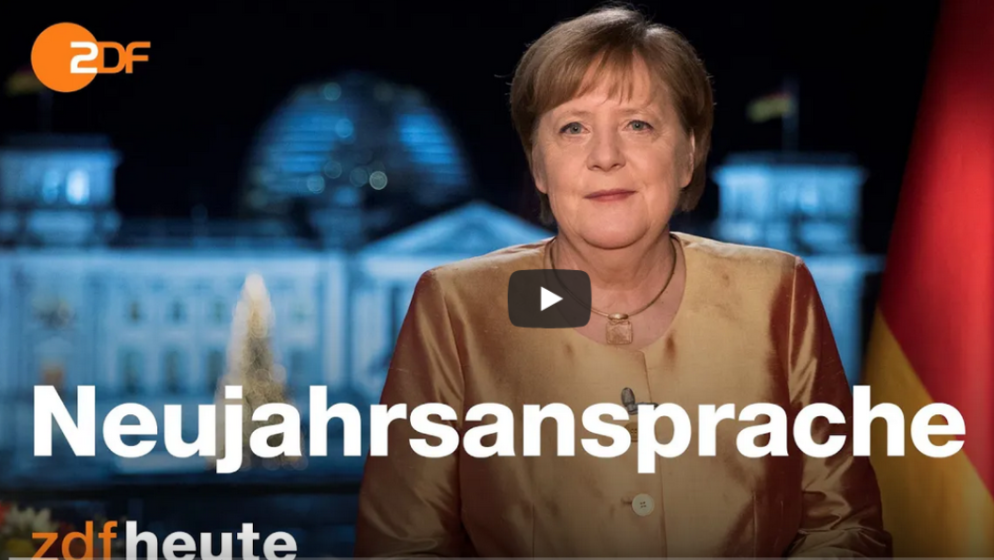 Posljednji novogodišnji govor Angele Merkel, pratilo 9 milijuna ljudi