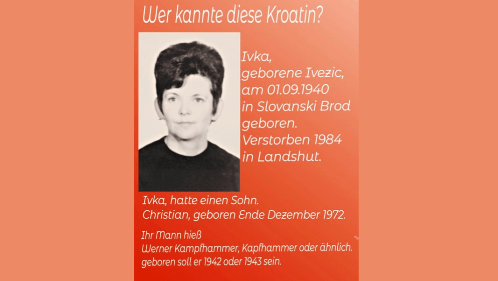 Elisabeth iz Njemačke traži Christiana (1972.), sina pokojne tete Ivke: ‘Svaka informacija bit će dobrodošla’