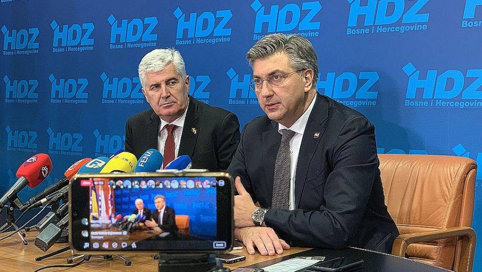 Plenković: izborna reforma u BiH treba očuvati ulogu konstitutivnih naroda