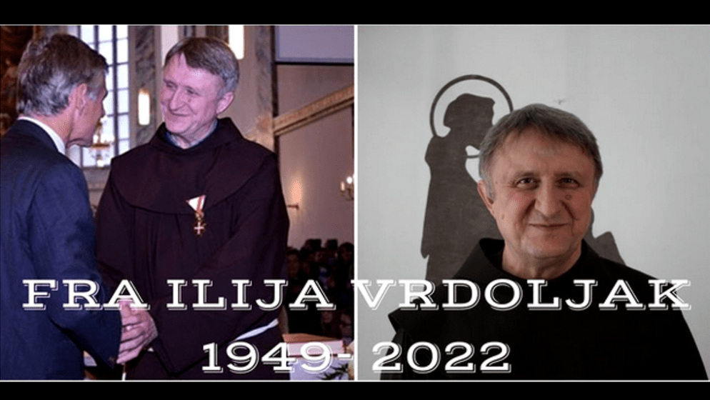 Sprovod pokojnog fra Ilije Vrdoljaka će biti u petak 7. siječnja u 10 sati na groblju Mirogoju u Zagrebu