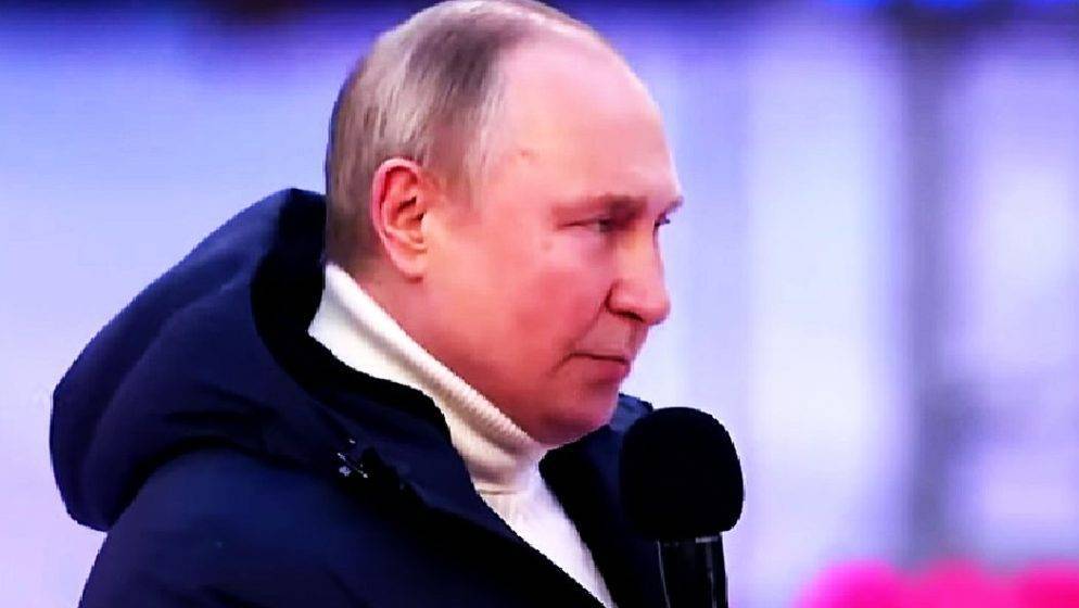 (VIDEO) Ruska državna televizija iznenada prekinula prijenos Putinovog govora sa stadiona