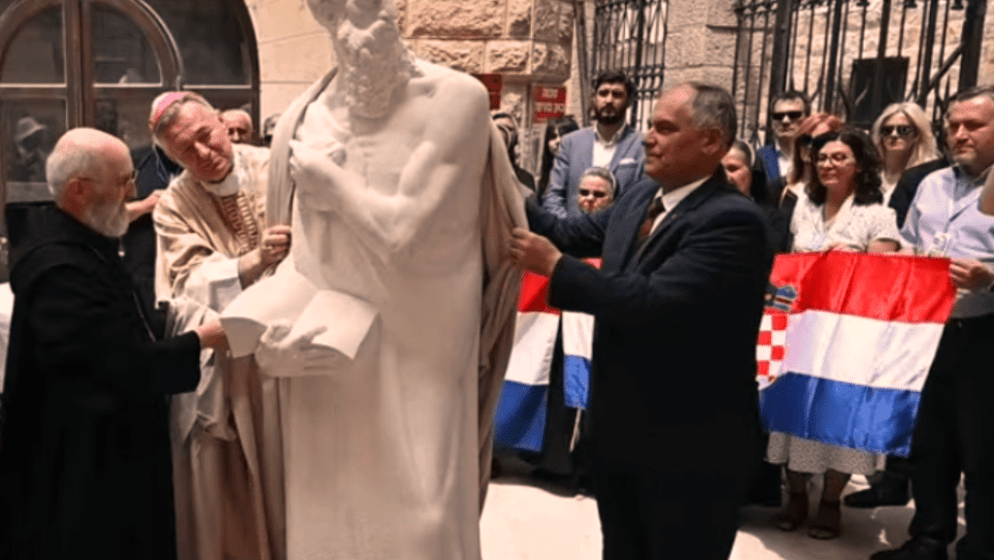 U Jeruzalemu otkriven kip sv. Jeronima