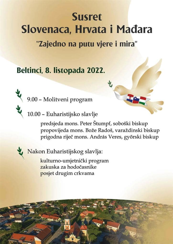 U Beltincima u Sloveniji održat će se tradicionalni susret Hrvata i Slovenaca