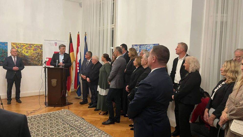 Plenković u Berlinu zahvalio hrvatskim iseljenicima za doprinos u jačanju veza između Hrvatske i Njemačke