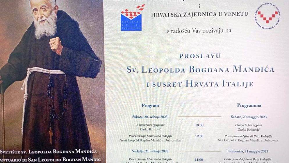 Održava se 15. Susret Hrvata u Italiji i proslava blagdana sv. Leopolda Mandića u Padovi