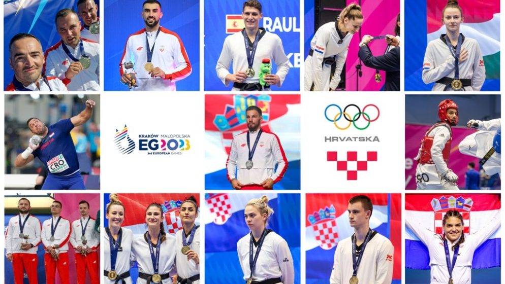 Čestitamo našim sportašima na osvojenim medaljama na Europskim igrama
