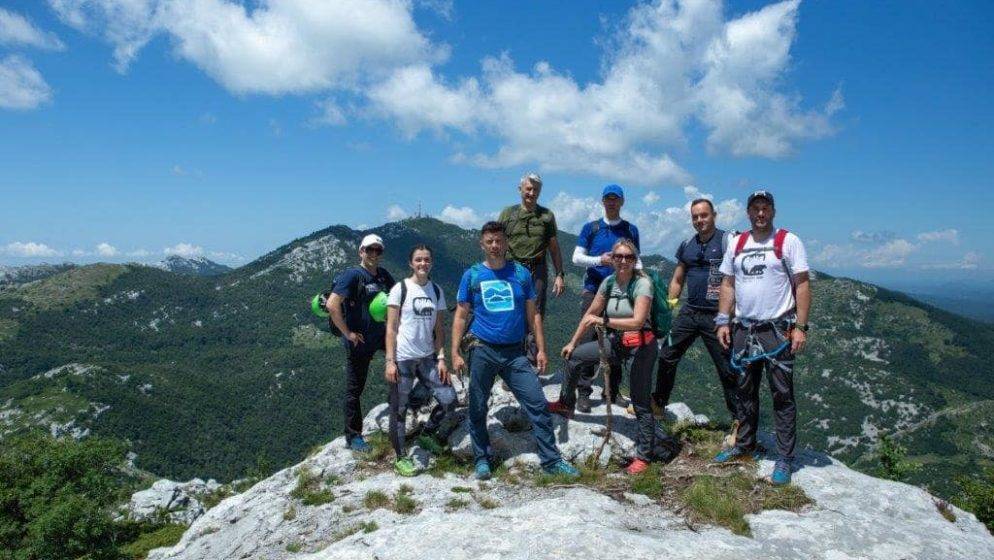 Otvorena je alpinističko-planinarska staza Ferrata na velebitskom masivu Crnopca 