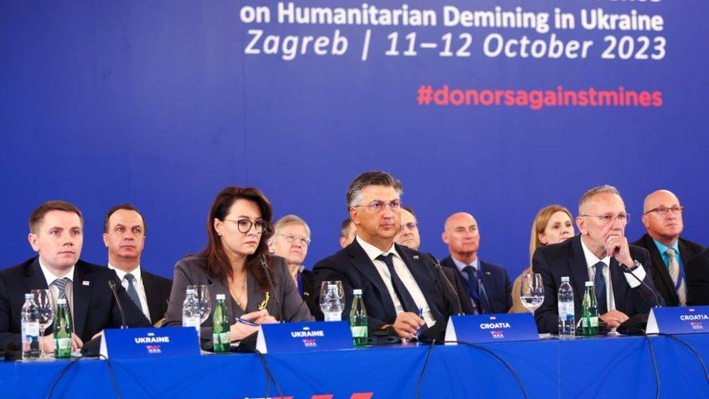 Na konferenciji u Zagrebu obećano do pola milijarde eura za razminiranje Ukrajine