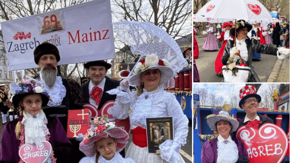 Hrvatska kulturna zajednica Mainz promovirala hrvatsku kulturu na tradicionalnoj karnevalskoj povorci