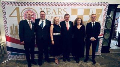 Predstavljen je program potpore hrvatskim zajednicama u Sydneyu na gala večeri proslave 40 godina Hrvatskih studija na Sveučilištu Macquarie