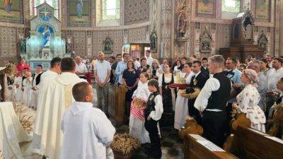 Svečanim euharistijskim slavljem proslavljena Dužijanca u Tavankutu