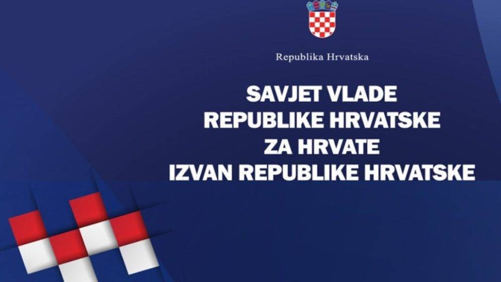 Najava održavanja treće sjednice trećeg saziva Savjeta Vlade Republike Hrvatske za Hrvate izvan Republike Hrvatske