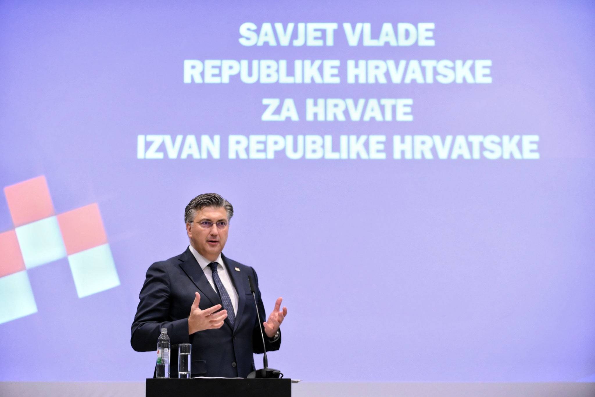 Premijer Plenković na vladinom savjetu za Hrvate izvan Republike Hrvatske