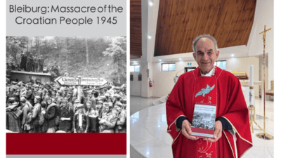 Don Zvonimir Gavranović iz Sydneya: U mojoj knjizi ‘Bleiburg: Massacre of the Croatian People 1945’, zadnja i najvažnija poglavlja nose naslov: Obraćenje, Oprost i Mir