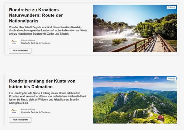 Njemački ADAC donosi prijedlog šest inspirativnih ruta kroz Hrvatsku