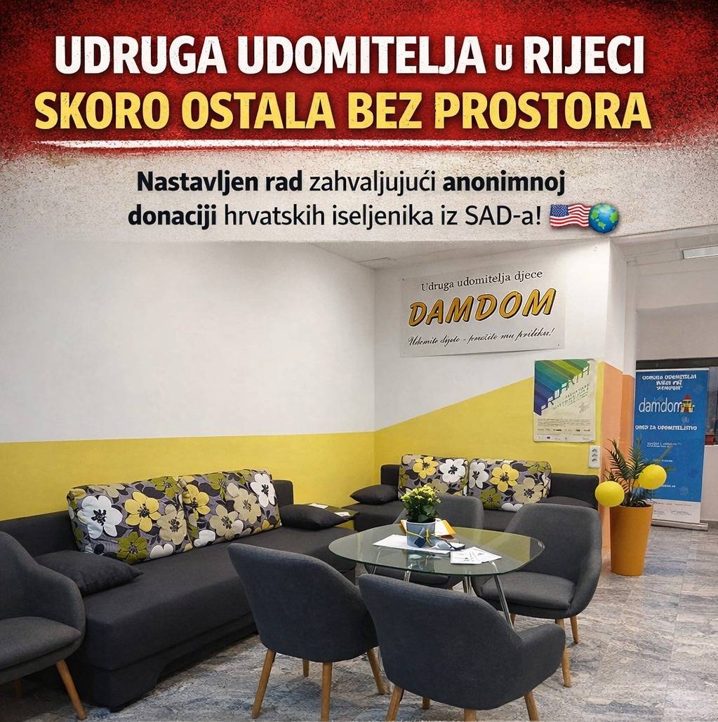 Hrvatski iseljenici iz SAD-a novčano pomogli udruzi udomitelja u Rijeci